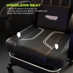 Drogo Phantom Ergonomic Gaming Chair with Premium PU Leather, Adjustable Neck - Image 7