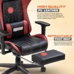 Drogo Wrath Pro Ergonomic Gaming Chair with Adjustable Seat, PU Leather - Image 32