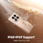 Redmi Note 14 Pro 5G Champagne Gold 8GB RAM 128GB Storage|50 MP Sony Camera Setup|Corning Gorilla Glass Victus 2 | 1.5K 3D Curved AMOLED | Mediatek Dimensity 7300- Ultra |IP68 IP69 - Image 27