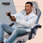 Drogo Throne Ergonomic Gaming Chair With Linkage Armrest,Foot Rest,& Adjustable Seat - Image 35