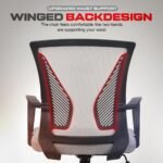 Drogo ComfortWing Ergonomic Office Chair for Work from Home - Image 32