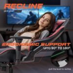 Drogo Wrath Pro Ergonomic Gaming Chair with Adjustable Seat, PU Leather - Image 31