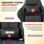 Drogo Wrath Pro Ergonomic Gaming Chair with Adjustable Seat, PU Leather - Image 11