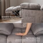 Drogo Evo Lounge Oversized Motorised Single Seater Recliner Sofa with Rapid Recline Technology - Image 6