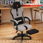 Drogo ComfortMax Ergonomic Gaming Chair with Breathable Fabric, Adjustable Neck - Image 26