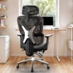 Drogo Neoflex Ergonomic Office Chair for Work from Home Heavy Duty Metal Base