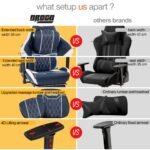 Drogo Matrix Series Multi-Purpose Ergonomic Gaming Chair with Adjustable Seat Height - Image 4