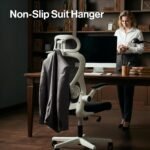 Drogo Ergonomic Office Chair for Work from Home with Breathable Mesh, Flip-up Armrest - Image 9