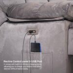 Drogo Evo Lounge Oversized Motorised Single Seater Recliner Sofa with Rapid Recline Technology - Image 7