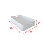 Rocío Luxury Floating Serving Tray For Swimming Pool - White( Rectangle ) - Image 5