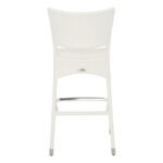 Aysel Outdoor Patio Bar Chair 2 Chairs For Balcony (White) - Image 6