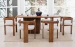 Attica Dining Table With 6 Attica Chairs - Image 6
