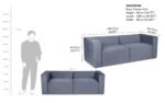 Bayo 3 Seater Sofa - Image 8
