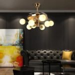 Bellus Chandelier Ceiling Fan with Remote Control - Image 9