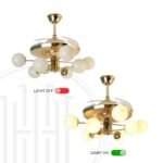 Bellus Chandelier Ceiling Fan with Remote Control - Image 18