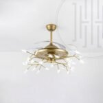 Blaze Chandelier Ceiling Fan with Remote Control - Image 5