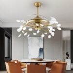 Blaze Chandelier Ceiling Fan with Remote Control - Image 2