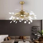 Blaze Chandelier Ceiling Fan with Remote Control