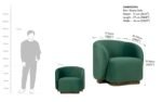 Brio 1 Seater Sofa - Image 13
