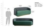Brio 3 Seater Sofa - Image 5