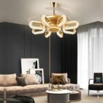 Crystal Wormhole Chandelier Ceiling Fan with Remote Control - Image 14