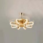 Crystal Wormhole Chandelier Ceiling Fan with Remote Control - Image 17