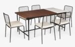 Covent Garden Outdoor Dining Table With 6 Chairs - Image 4