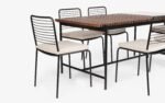 Covent Garden Outdoor Dining Table With 6 Chairs - Image 8