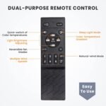 Crystal Chandelier Ceiling Fan with Remote Control - Image 10