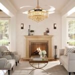 Crystal Chandelier Ceiling Fan with Remote Control - Image 4