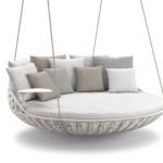 Teirtu Three Seater Hanging Swing Without Stand For Balcony , Garden Swing