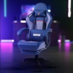 Drogo Racer Ergonomic Gaming Chair with 7 Way Adjustable Seat & Full Reclining Back Footrest