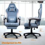 Drogo Throne Ergonomic Gaming Chair With Linkage Armrest,Foot Rest,& Adjustable Seat - Image 26