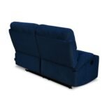 Nilkamal Matt 2 Seater Recliner Sofa with Cup Holder (Blue) - Image 5