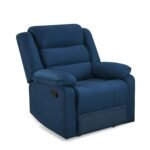 Nilkamal Sierra 1 Seater Manual Recliner Sofa (Blue) - Image 9