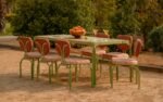 Dastoori Outdoor Dining Table with 6 Chairs - Image 3
