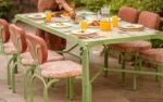 Dastoori Outdoor Dining Table with 6 Chairs - Image 7