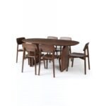 Emiko Dining Table with 6 Chairs - Image 2