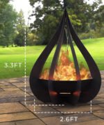 Flowerbud Outdoor Firepit - Image 6