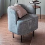 Katashi Lounge Chair Textured Pastel Green