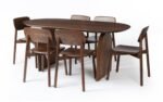 Emiko Dining Table with 6 Chairs - Image 4