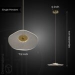 Jelly Fish Acrylic Chandelier - Image 5