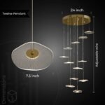 Jelly Fish Acrylic Chandelier - Image 32