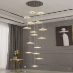 Jelly Fish Acrylic Chandelier