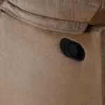 Nilkamal Skelton 2 Seater Manual Recliner (Velvet Brown) - Image 6