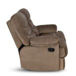 Nilkamal Skelton 2 Seater Manual Recliner (Velvet Brown) - Image 7