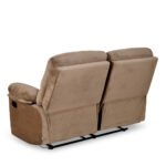 Nilkamal Skelton 2 Seater Manual Recliner (Velvet Brown) - Image 8
