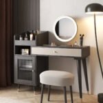 Elegant Makeup Vanity – Dressing Table with Mirror for Home & Apartment