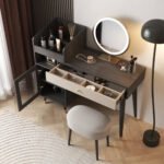 Elegant Makeup Vanity – Dressing Table with Mirror for Home & Apartment - Image 3