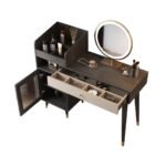 Elegant Makeup Vanity – Dressing Table with Mirror for Home & Apartment - Image 4